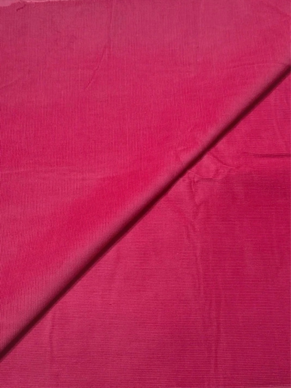 Fabric - Pink Pinwale Corduroy 84” X 38” - Picture 3 of 4